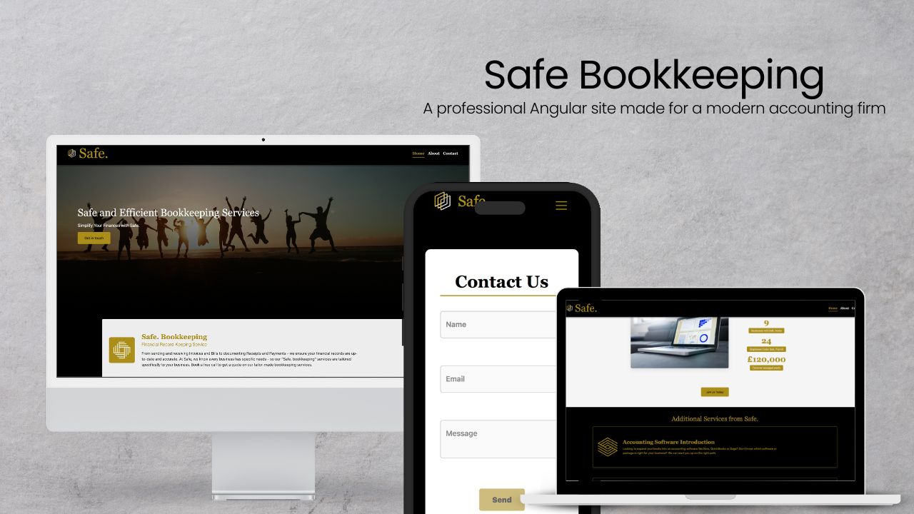 Safe Bookkeeping screenshot